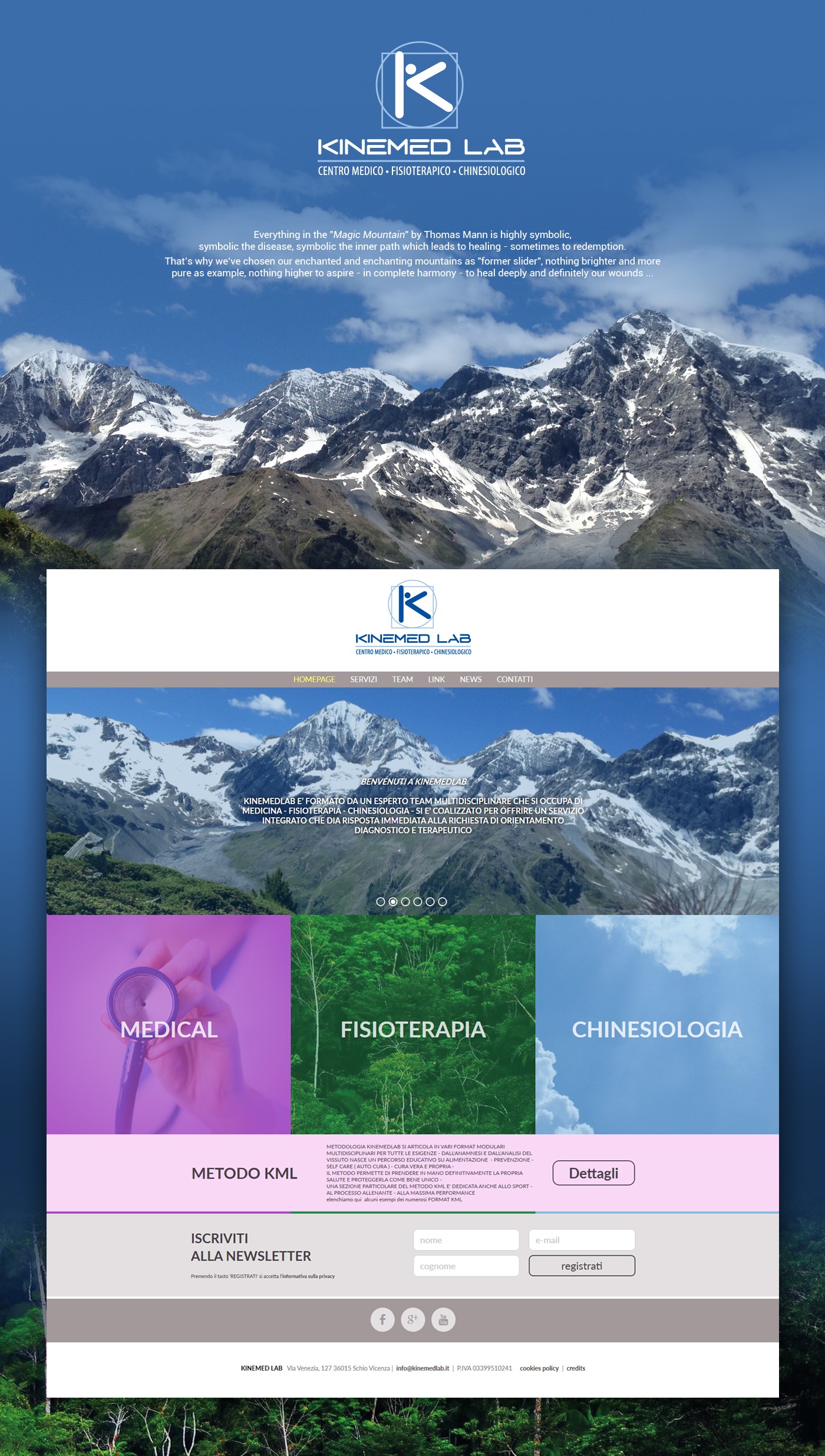 Kinemed lab - homepage