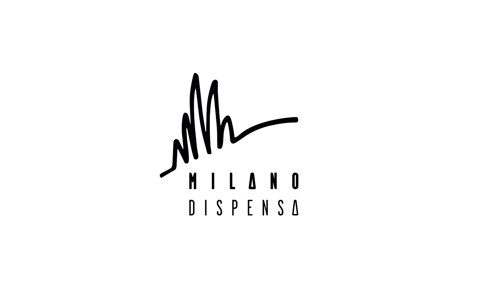 Milano Dispensa - logo design positive